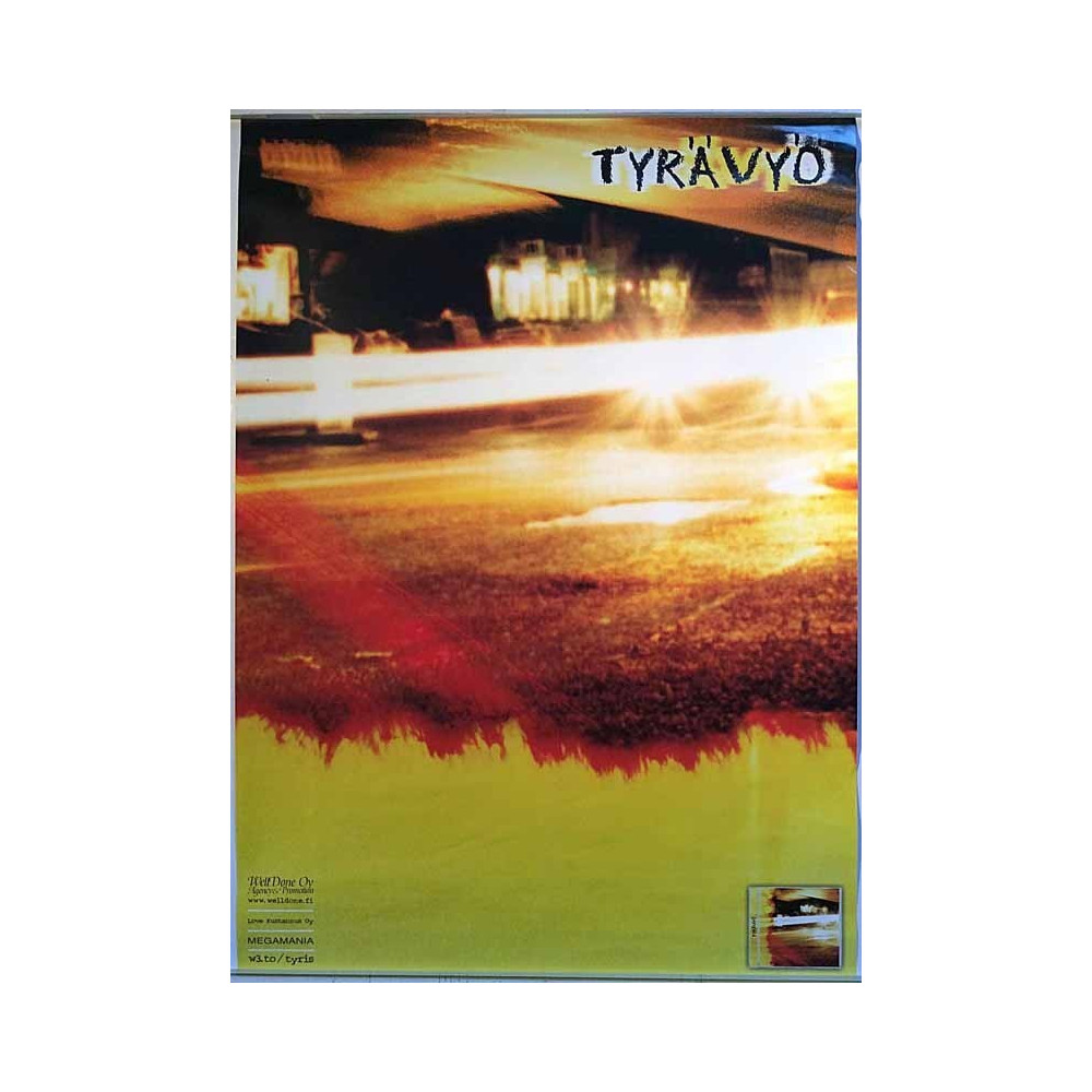 Tyrävyö : Promojuliste 49cm x 68cm - Juliste