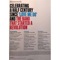 Newsweek : The Beatles: 50 years since music started - used magazine