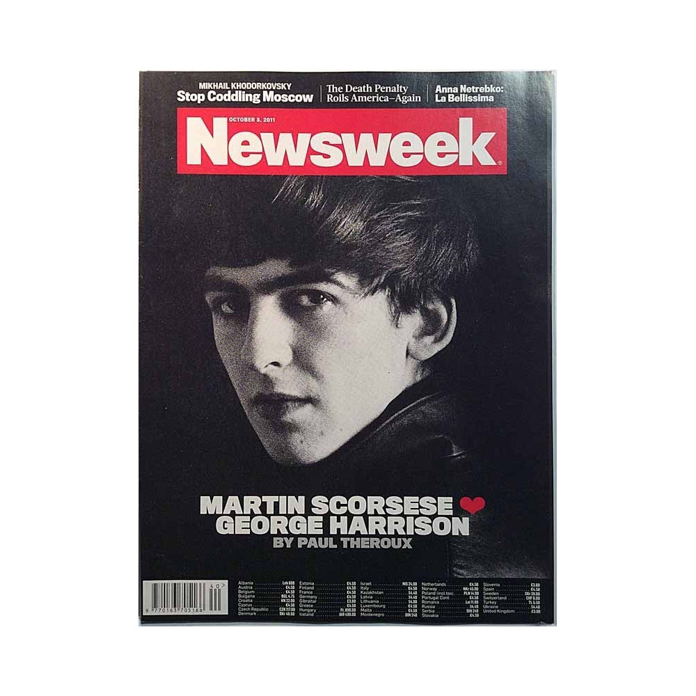 Newsweek : Martin Scorsese George Harrison - used magazine