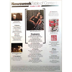Newsweek : Martin Scorsese George Harrison - used magazine