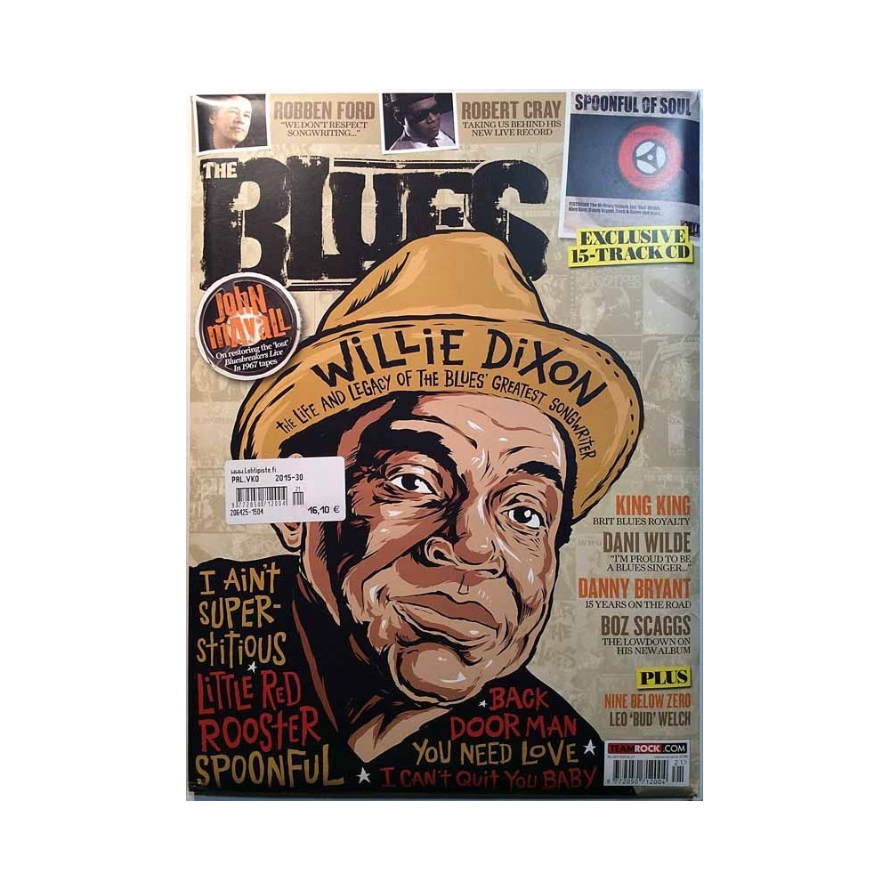 The Blues Magazine : Willie Dixon, Robben Ford, Robert Cray - begagnade magazine