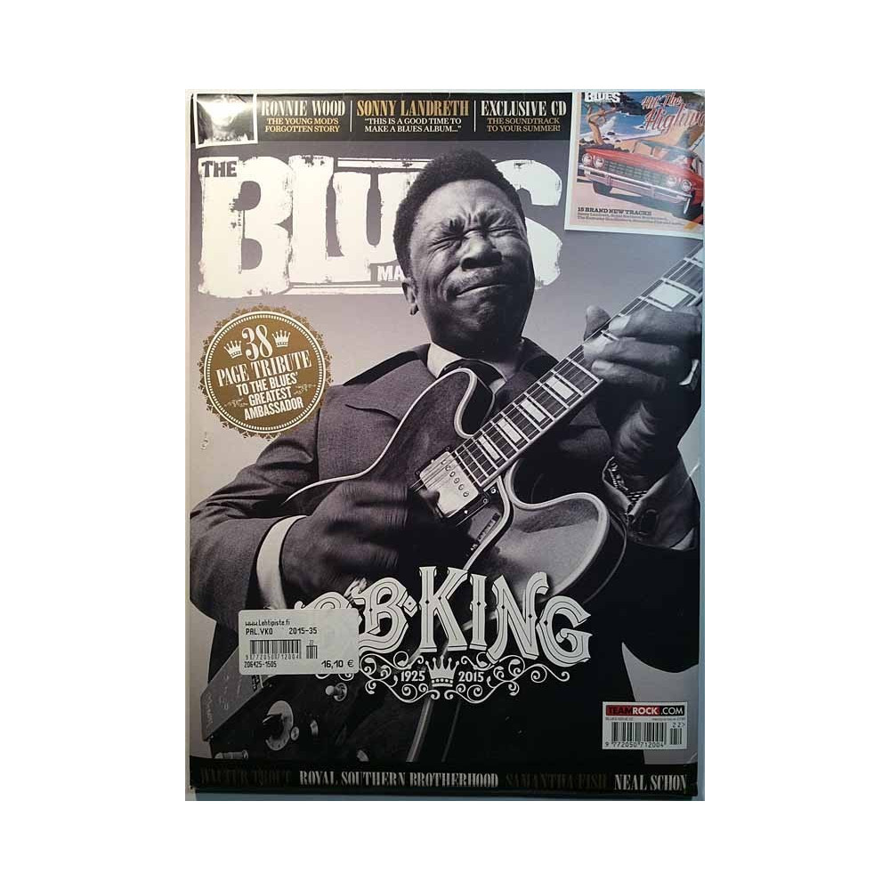 The Blues Magazine : B.B.King, Ronnie Wood, Sonny Landreth - begagnade magazine