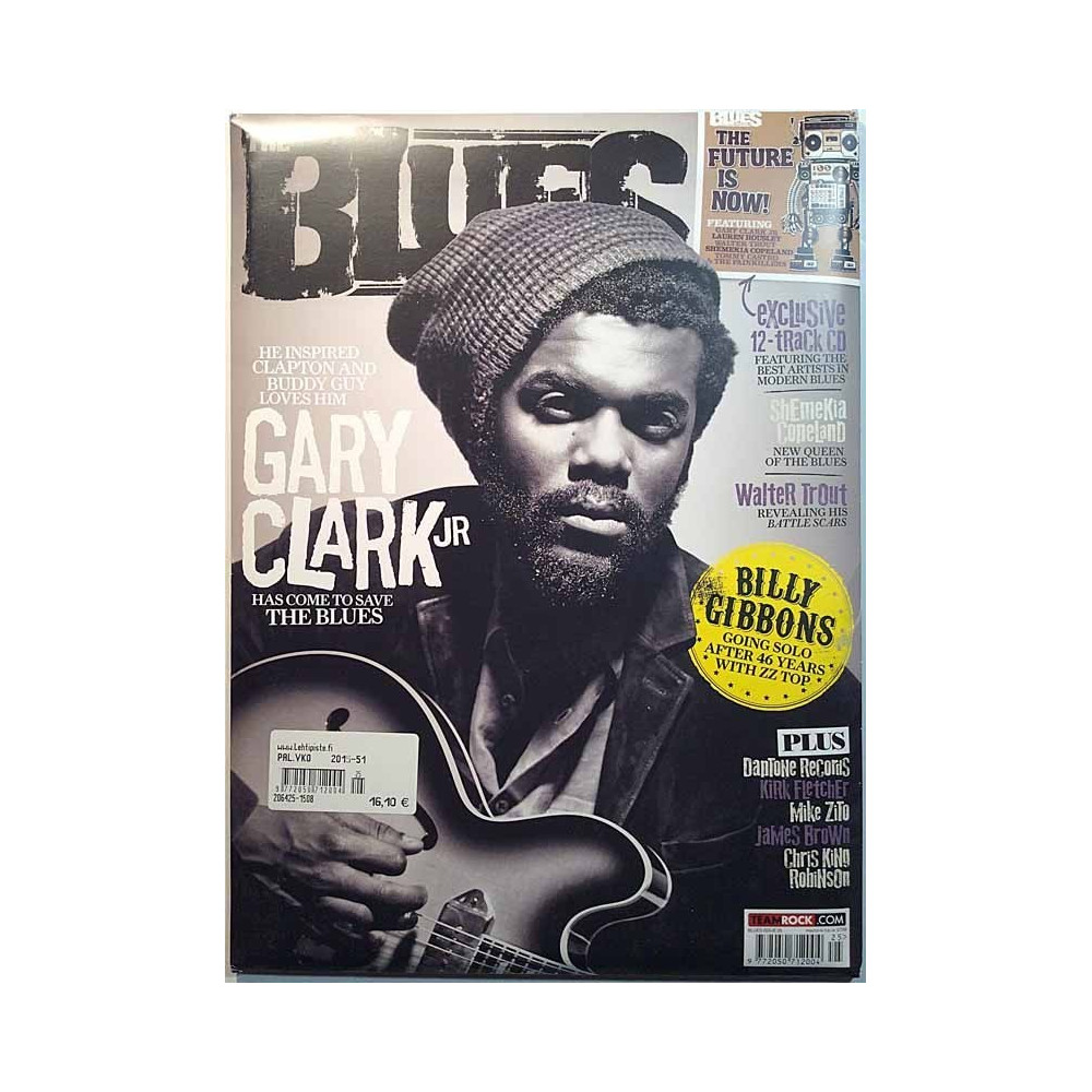 The Blues Magazine : Gary Clark Jr, Billy Gibbons,  - begagnade magazine