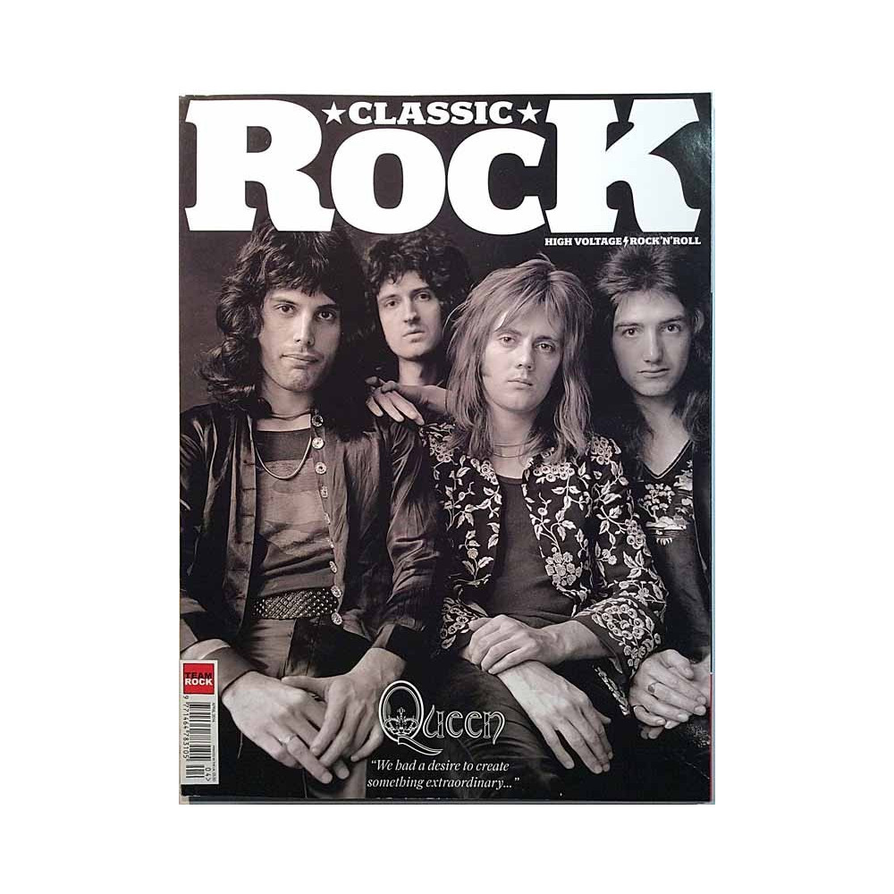 Classic Rock Magazine : Queen, 14-page special cult heroes - used magazine