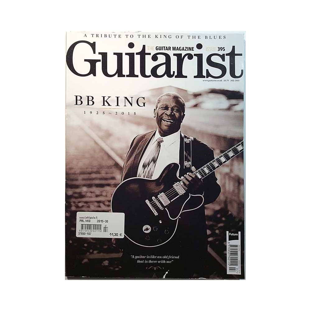 Guitarist : B B KING 1925-2015 - used magazine
