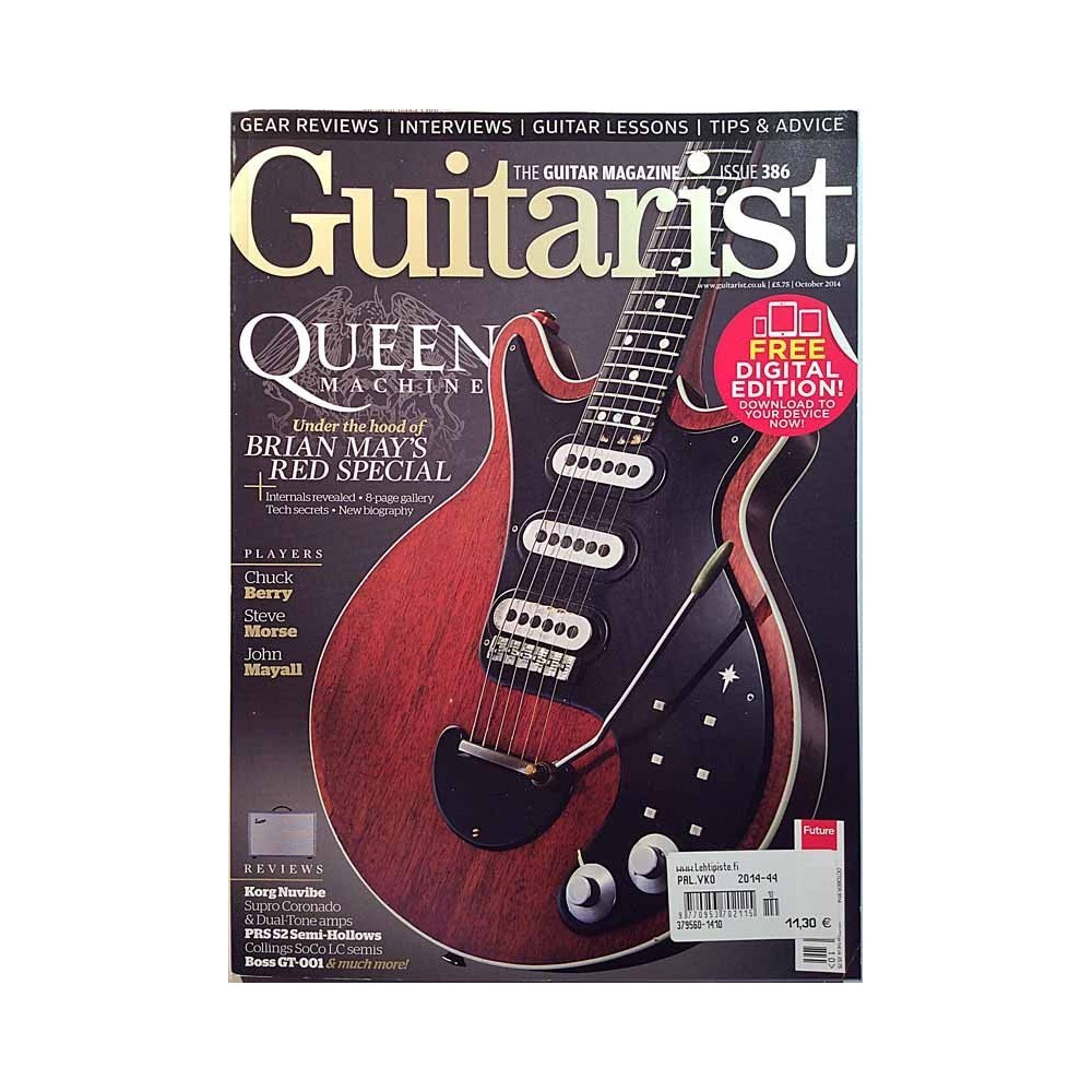 Guitarist : Queen machine Brian May’s red special - begagnade magazine