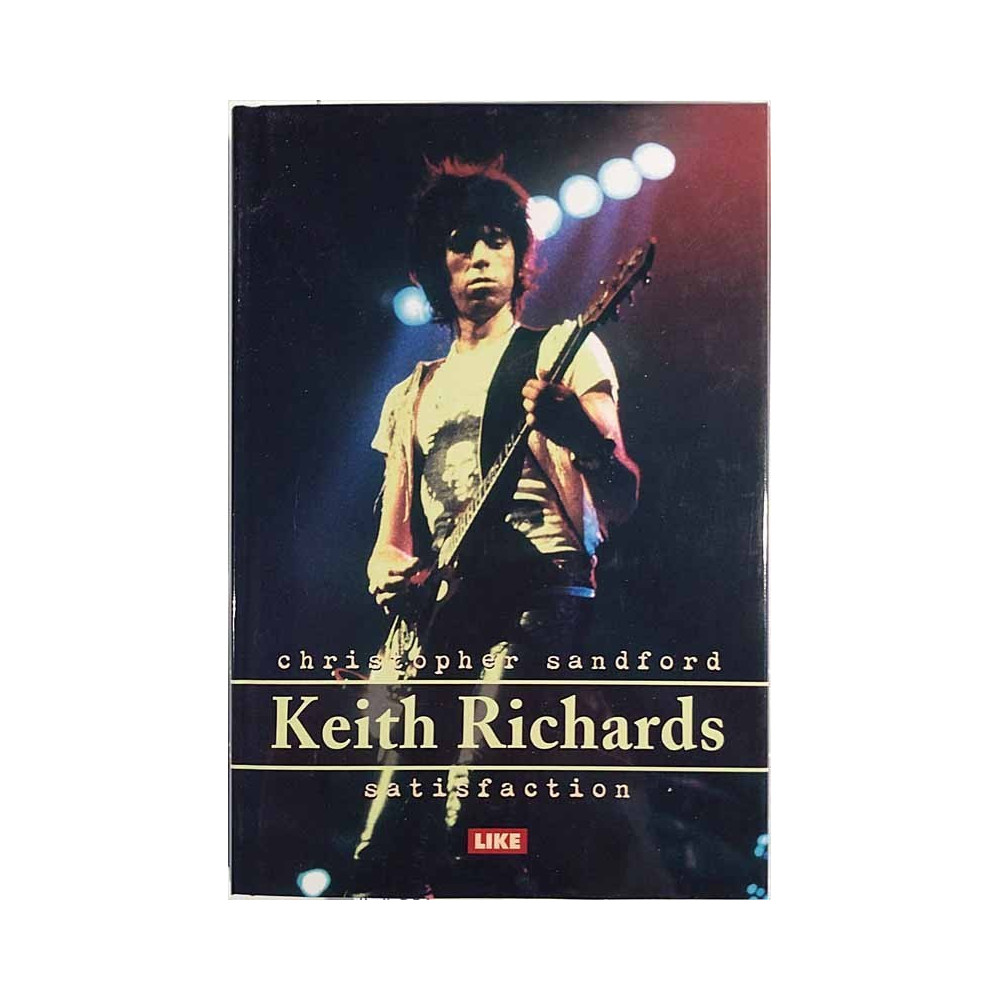 Keith Richards - Satisfaction : Christopher Sandford  suomentanut Janne Nevala - Used book