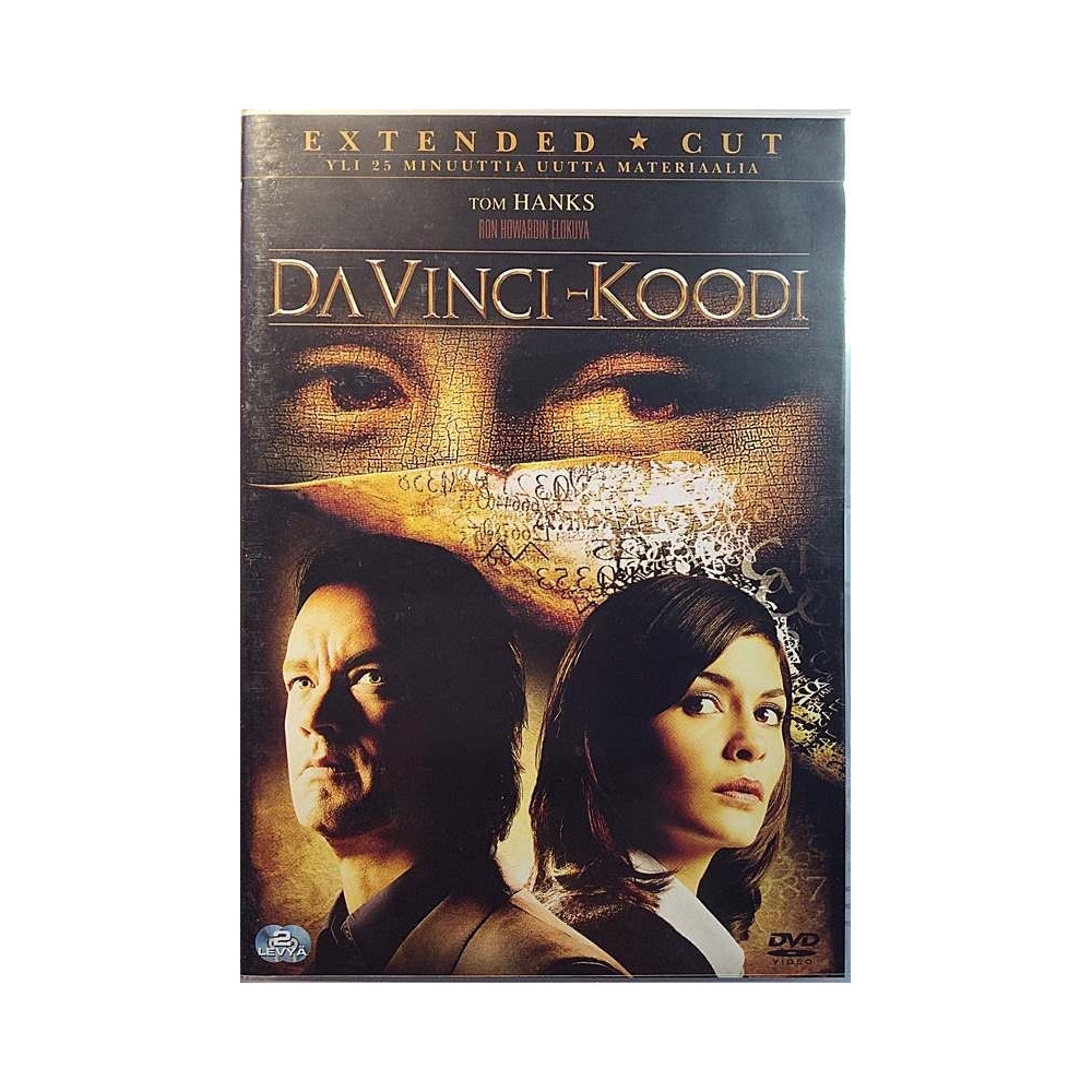 DVD - Elokuva 2006 5051160193410 Da Vinci-koodi, extended cut 2DVD Used DVD