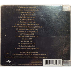 Lauri Tähkä & Elonkerjuu: Kirkkahimmat 2000-2008 CD + DVD kansivihko VG CD:n kunto VG Käytetty CD