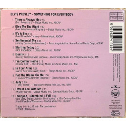 Elvis 1961 ND 84116 Something For Everybody Used CD