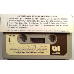 Various cover versions 1973 40-153 Black sounds are beautiful c music cassette