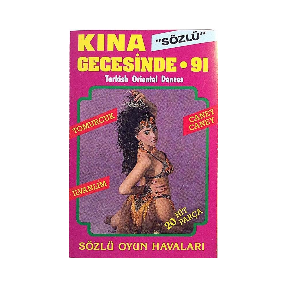 Turkish Oriental Dances 1991 006 KINA Cecesinde -91 c music cassette