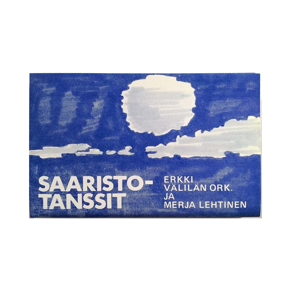 Lehtinen Merja ja Erkki Välilän Orkesteri 1986 EMMC 015 Saaristotanssit c music cassette