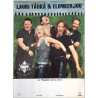 Lauri Tähkä & Elonkerjuu ?Tuhannen Riemua, Used Poster, year 2007 width 49cm  height 69 cm Keikkajuliste 49cm x 69cm