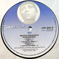 Maukka Perusjätkä 1981 JHN 2044 Koiranpennut vinyl LP no cover