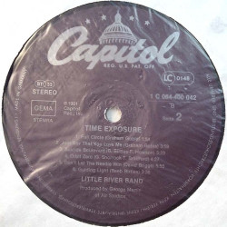 Little River Band 1981 1C 064-400 042 Time Exposure vinyl LP no cover