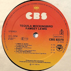 Lewis Ramsey: Tequila Mockingbird  kansi Ei kuvakantta levy VG+ kanneton LP