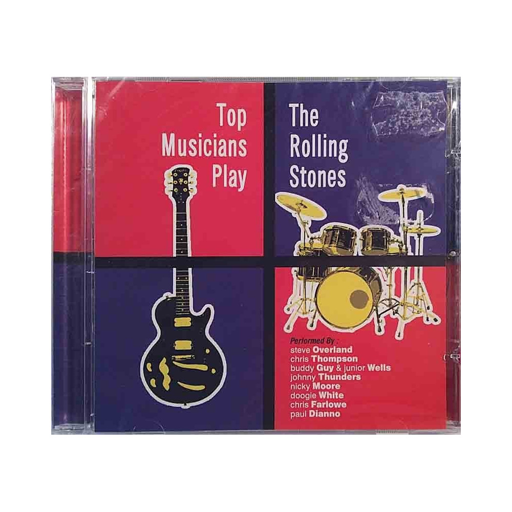 Johnny Thunders, Paul Dianno,Chris Farlow ym. 2010 PFB95232 Top Musicians Play Rolling Stones CD