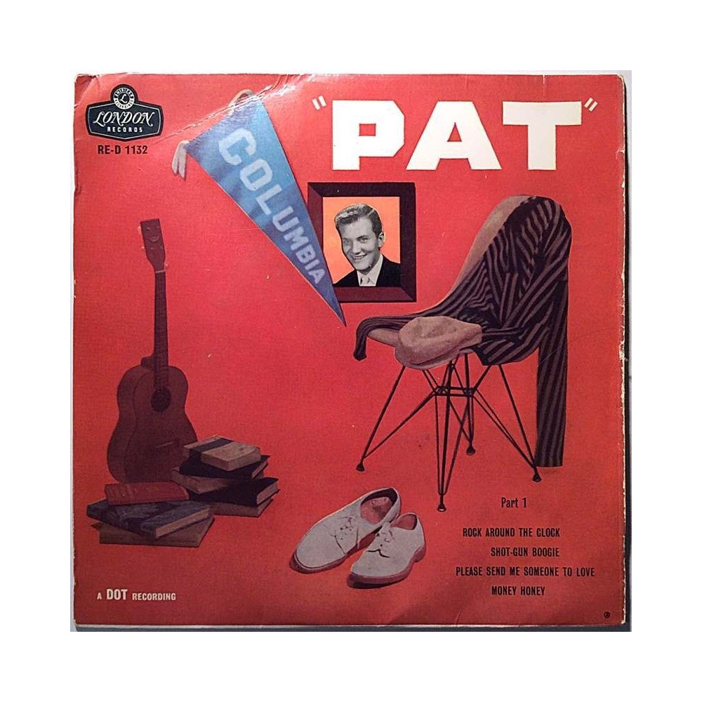 Boone Pat 1958 RE-D 1132 "Pat" Part 1 EP second hand single