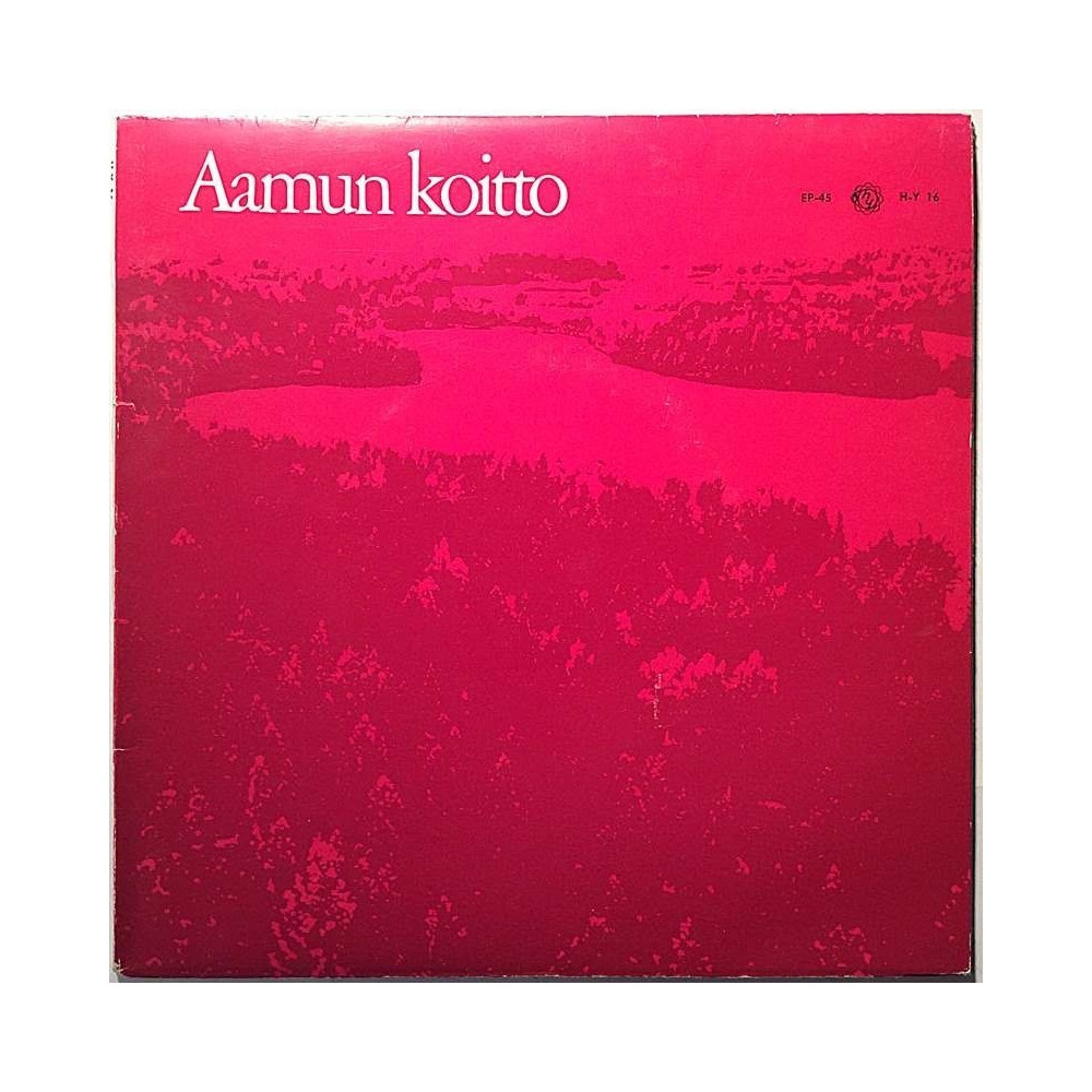 Karjasillan Kirkon Nuorten Kuoro 1967 H-Y 16 Aamun koitto second hand single