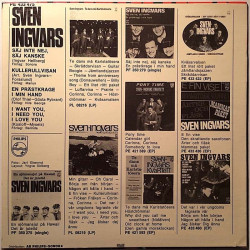 Sven Ingvars 1966 PE 433 475 Säj Inte Nej, Säj Kanske EP begagnad singelskiva