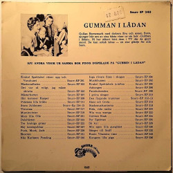 Gullan, Eva och Sven Bornemark 1960’s Snurr EP 240 Gumman I Lådan EP second hand single