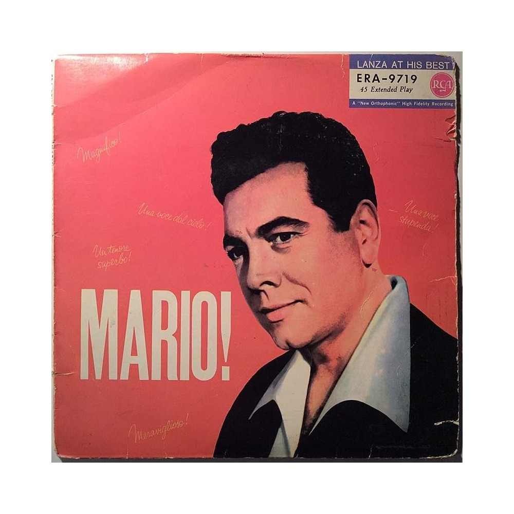 Lanza Mario 1959 ERA 9719 Mario! EP begagnad singelskiva