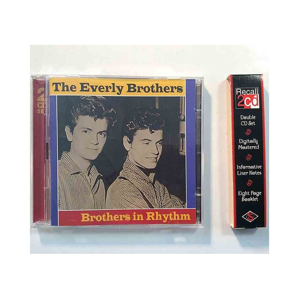 Everly Brothers: Brothers In Rhythm 2CD  kansi EX levy EX Käytetty CD