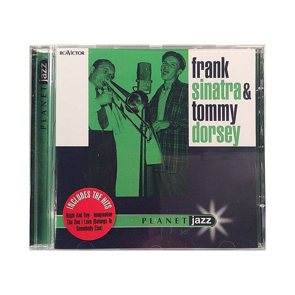 Sinatra Frank & Tommy Dorsey: Planet Jazz  kansi EX levy EX Käytetty CD