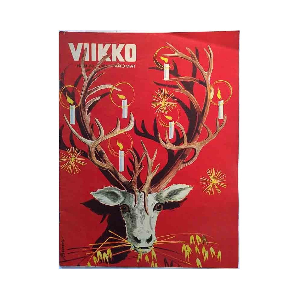 Viikko sanomat 1955 No 51-52 Helsinki kasvaa suurkaupungiksi begagnade magazine