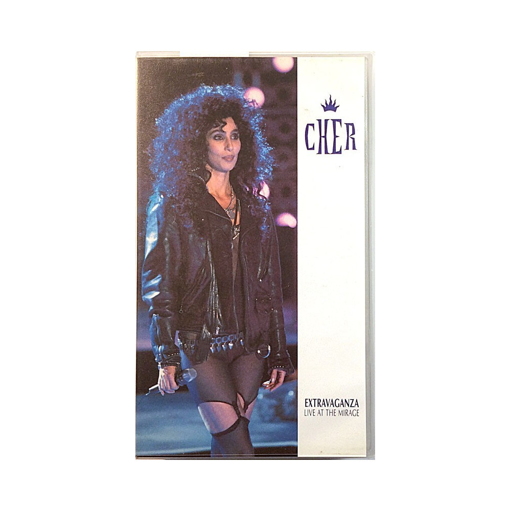 Cher: Extravaganza Live At The Mirage kansipaperi EX VHS-kasetin kunto EX VHS video