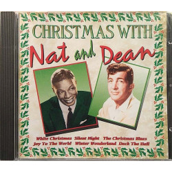 Cole Nat King / Dean Martin : Christmas With Nat & Dean  kansi EX levy EX Käytetty CD