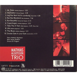 Mathias Algotsson Trio 2007 SOL SV-0006 In Copenhagen Used CD