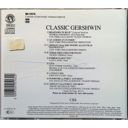 Various artists 1987 MK 42516 Classic Gershwin! Used CD