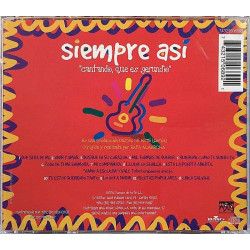 Siempre Así: Cantando, Que Es Gerundio kansivihko EX CD:n kunto EX Käytetty CD