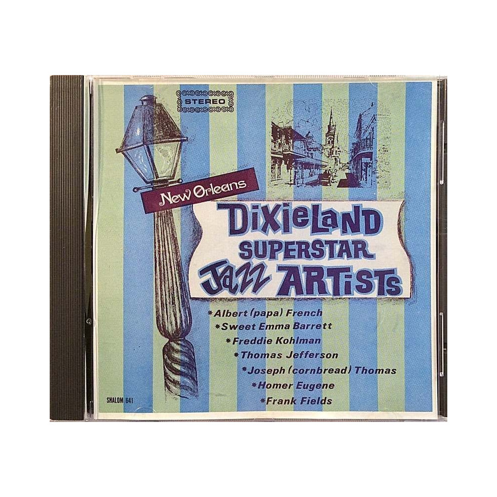 New Orleans Dixieland Superstar 1980’s DM-CD-641 Dixieland superstar Jazz Artists Used CD