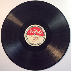 Hertta / Veikko Tuomi 1952 T 4070 Hän / Kotiseutuni shellac 78 rpm record