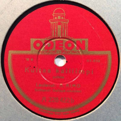 Lehto Veli / A. Aimo: Apilankukka / Kultaa kalliimpi  kansi paperikansi/muovitasku levy EX- savikiekko gramofonilevy