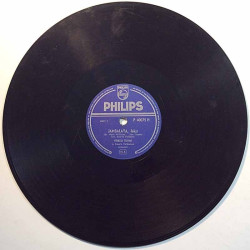 Tuomi Veikko 1956 P 40075 H Haasta mulle lemmestä / Jambalaya shellac 78 rpm record