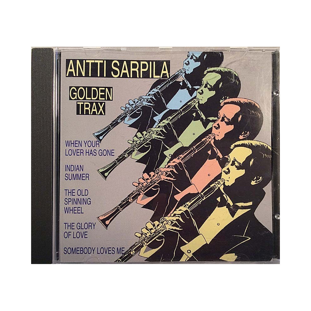 Sarpila Antti: Golden Trax  kansi EX levy EX Käytetty CD