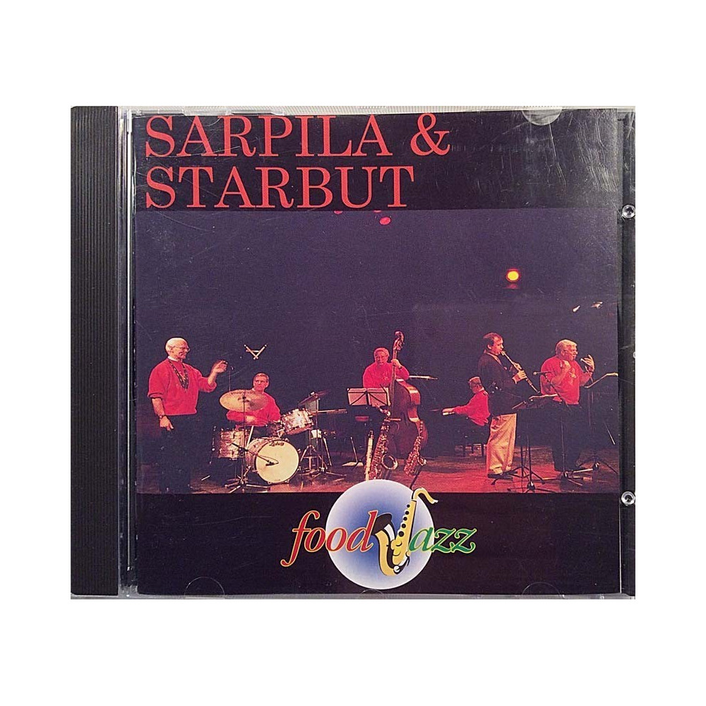 Sarpila Antti: Sarpila & Starbut, food jazz  kansi EX levy EX Käytetty CD