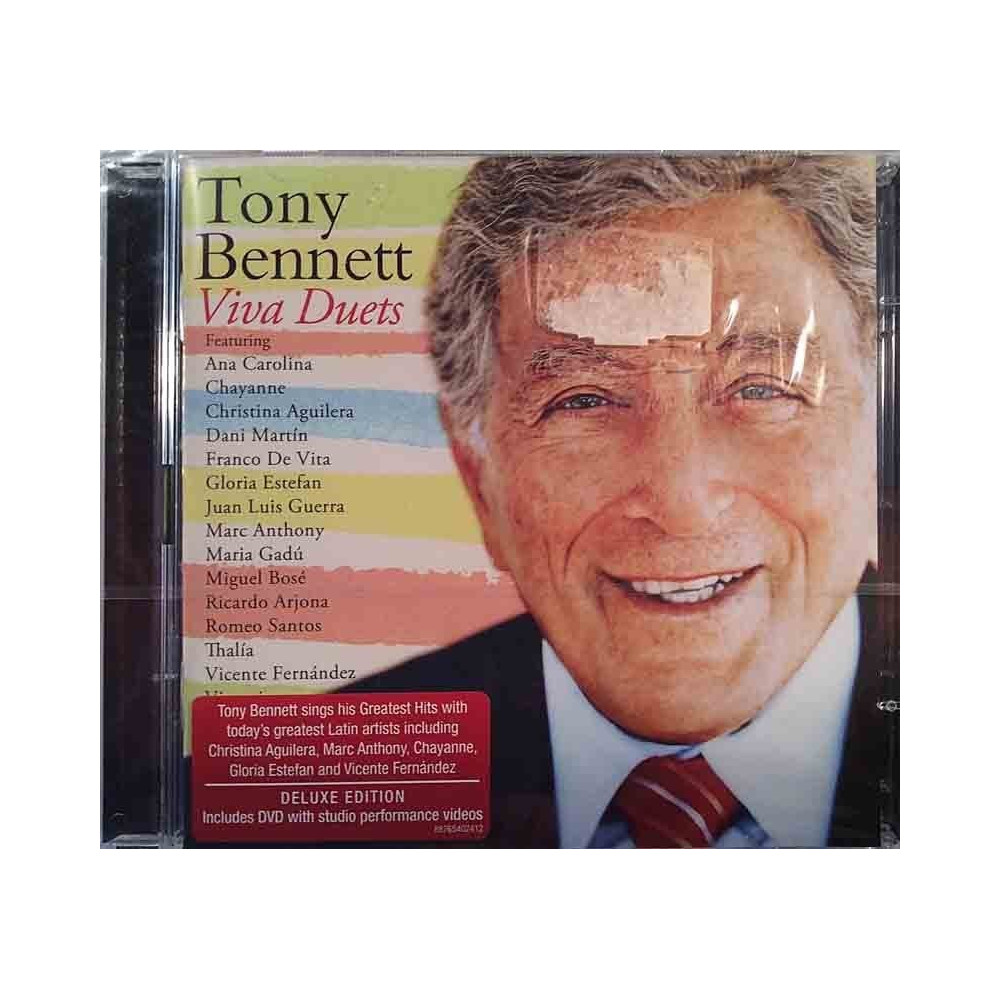 Bennett Tony : Viva Duets CD + DVD - uusi CD