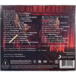 Bennett Tony : Viva Duets CD + DVD - uusi CD
