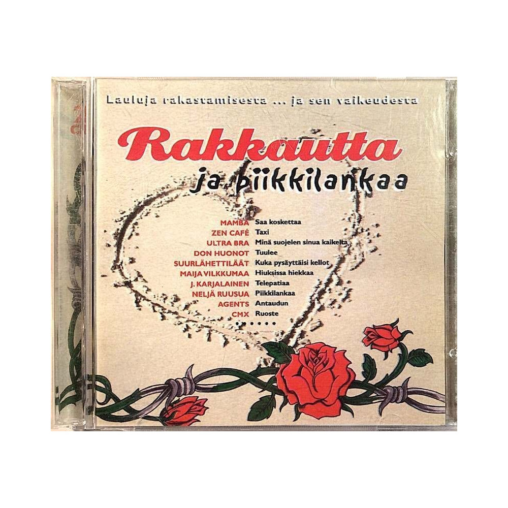 Eri Esittäjiä: Rakkautta Ja Piikkilankaa 2CD  kansi EX levy EX Käytetty CD