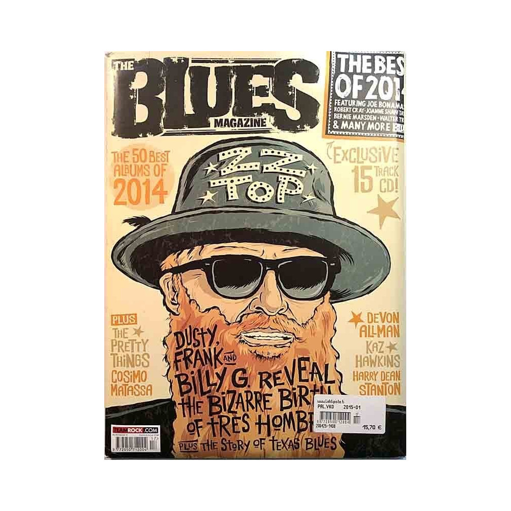 Blues Magazine : ZZ Top plus the story of Texas Blues - begagnade magazine musik