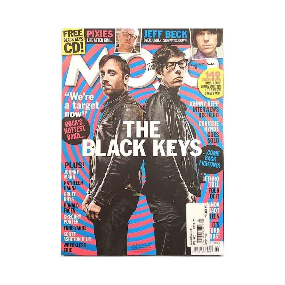 Mojo : The Black Keys, Pixies, Jeff Beck - begagnade magazine musik