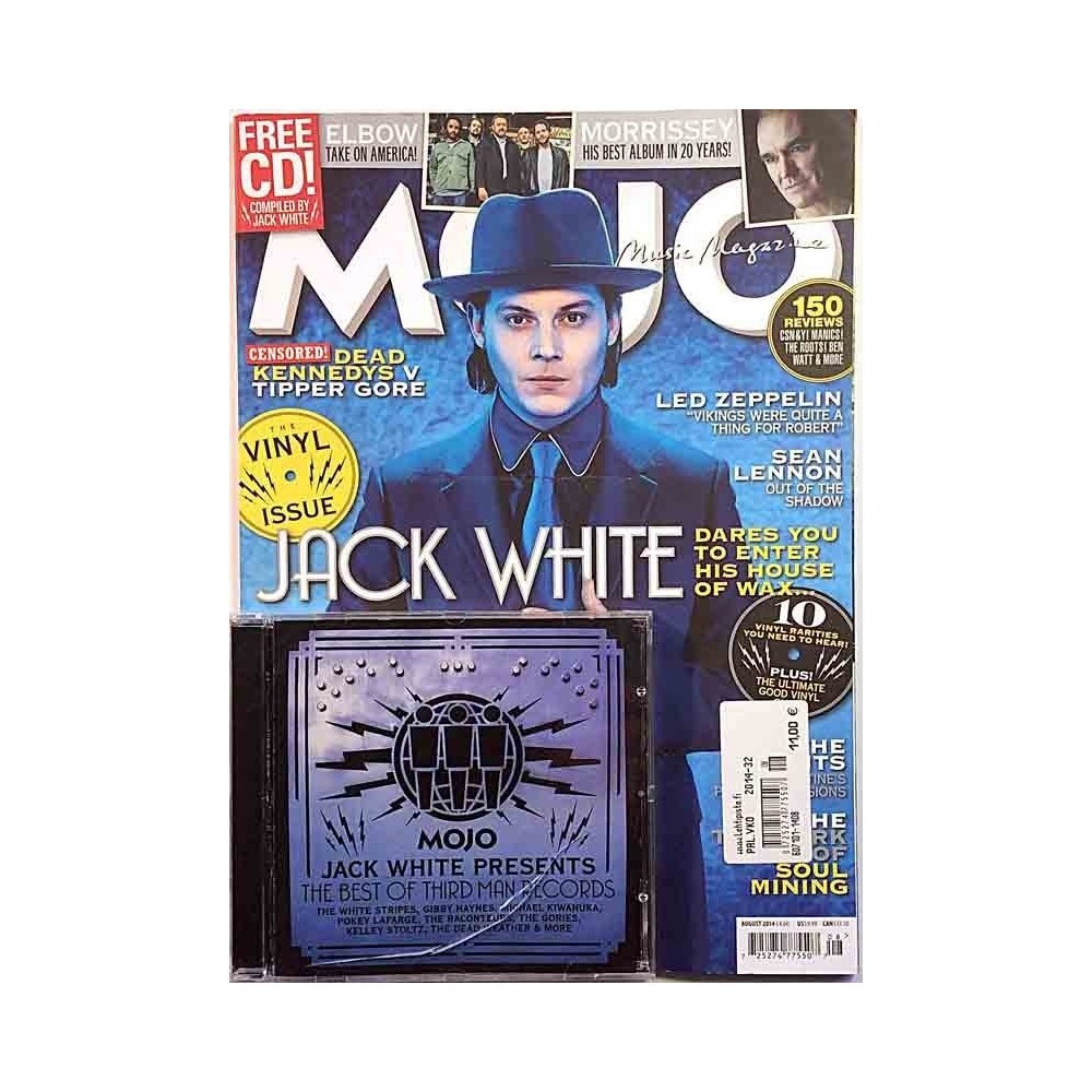 Mojo : Vinyl issue, Jack White his house of wax - used magazine music