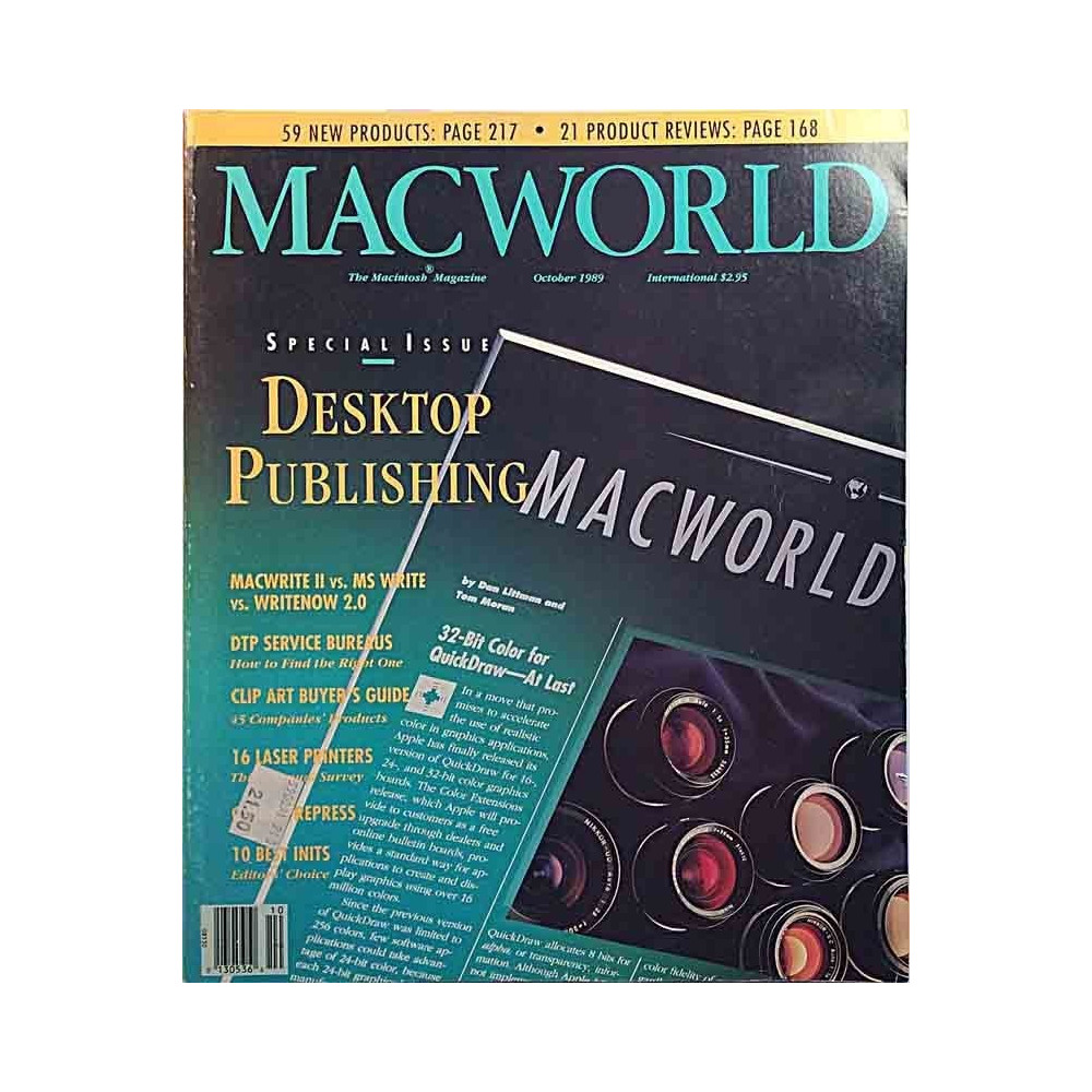 Macworld Macintosh Magazine : Special Issue: Desktop Publishing - begagnade magazine