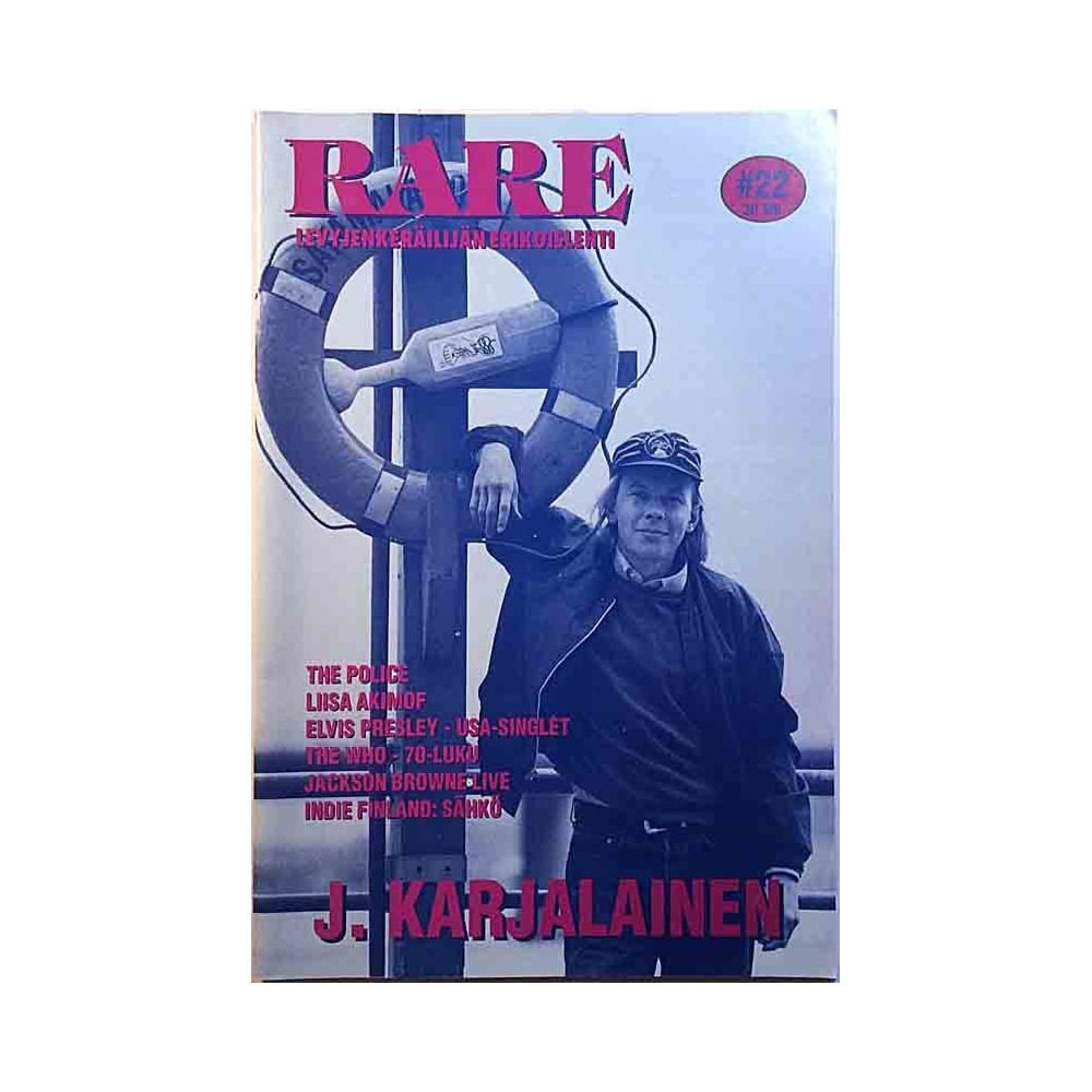 RARE : J.Karjalainen, Liisa Akimof, Police - begagnade magazine