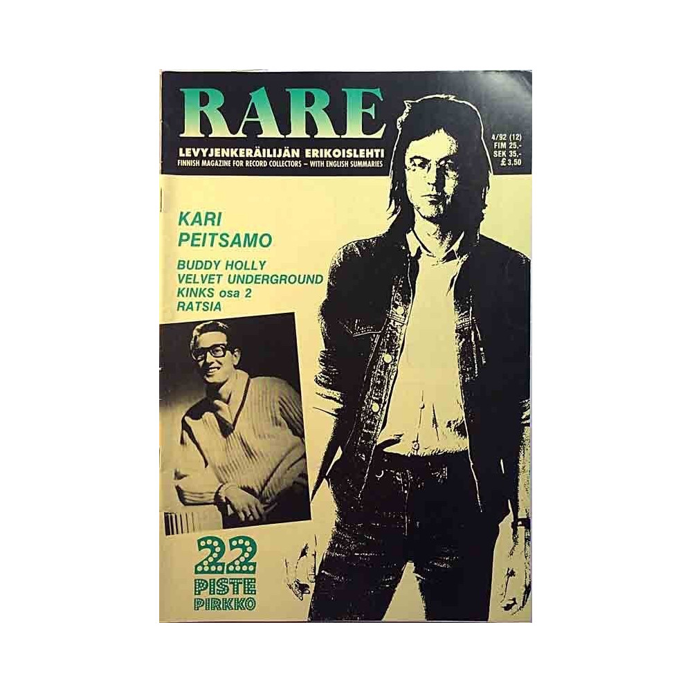 RARE : Kari Peitsamo, Ratsia, 22 Pistepirkko - begagnade magazine